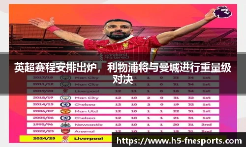 英超赛程安排出炉，利物浦将与曼城进行重量级对决